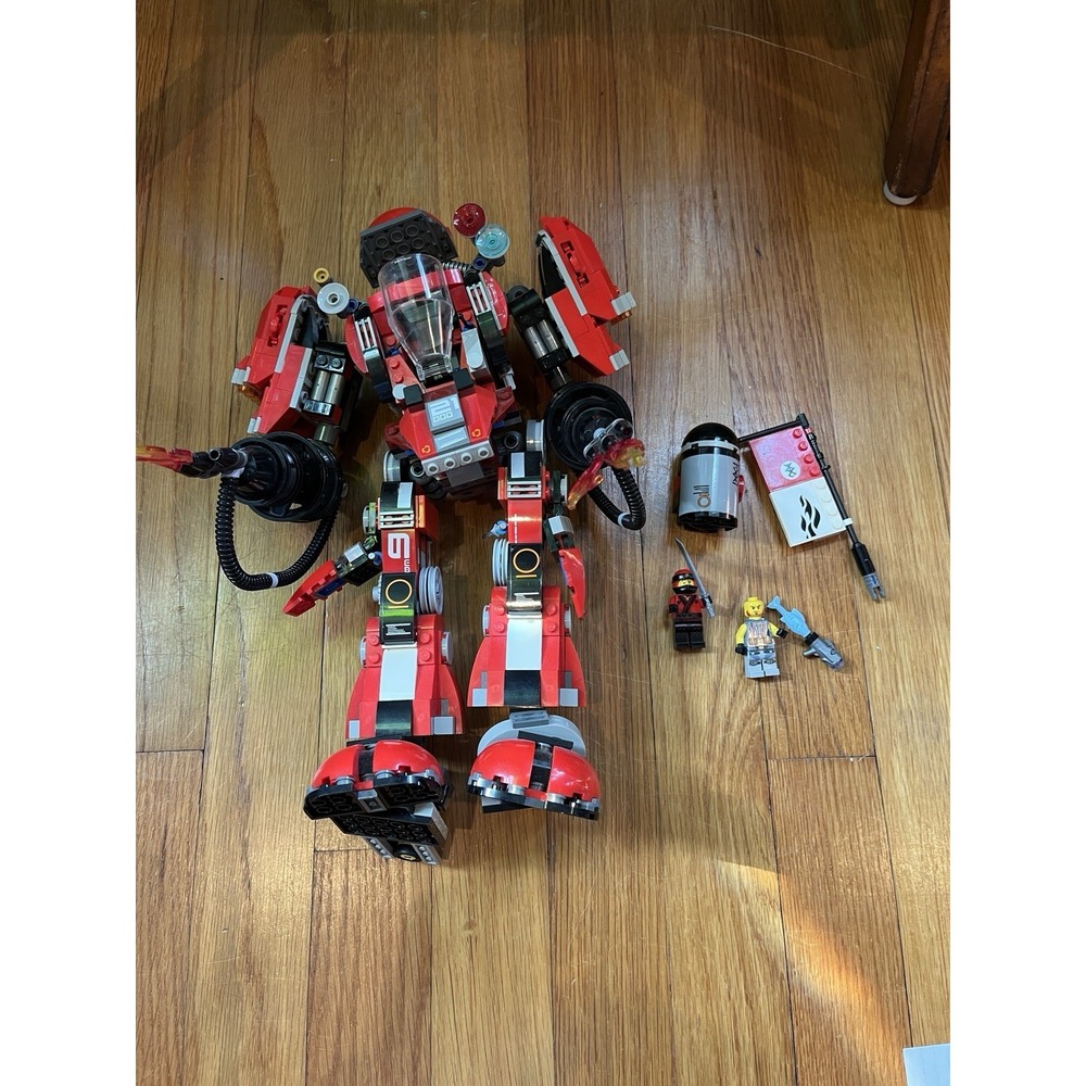 LEGO Ninjago Movie 70615 Fire Mech Partially Complete See Description 4 Missing